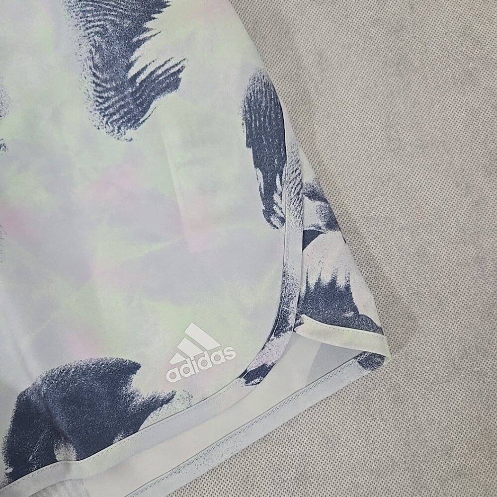 Adidas Girl XL Set Cotton Short Sleeve Oversized Shirt Matching Running Short - Picture 5 of 7